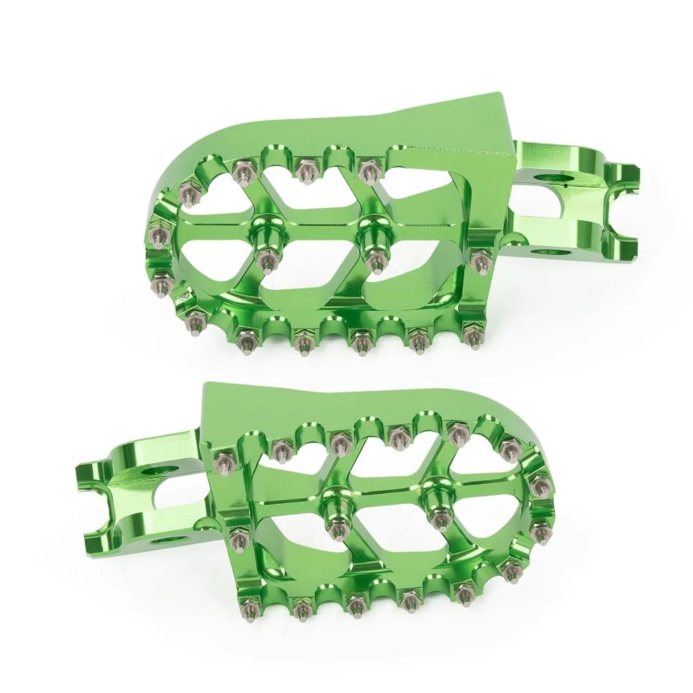 Moto Pedane Pedali Poggiapiedi Pedane Per Kawasaki Kx250F Kx450F Klx450R 2008-2013 Crf 150 250 450 Rx Cr125 Cr250