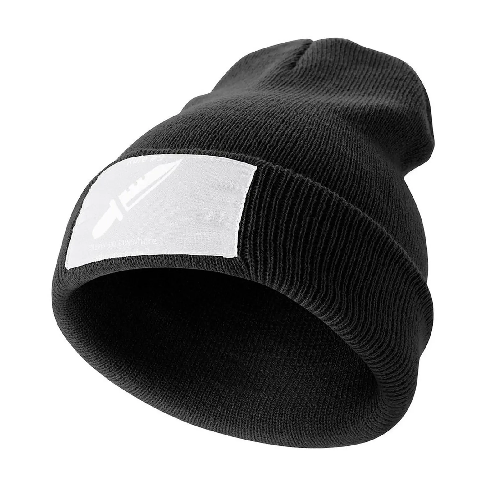 La Tolleranza Zero Zt301 - Ncis Knife Knitted Cap Rave Trucker Hat Bobble Hat Women'S