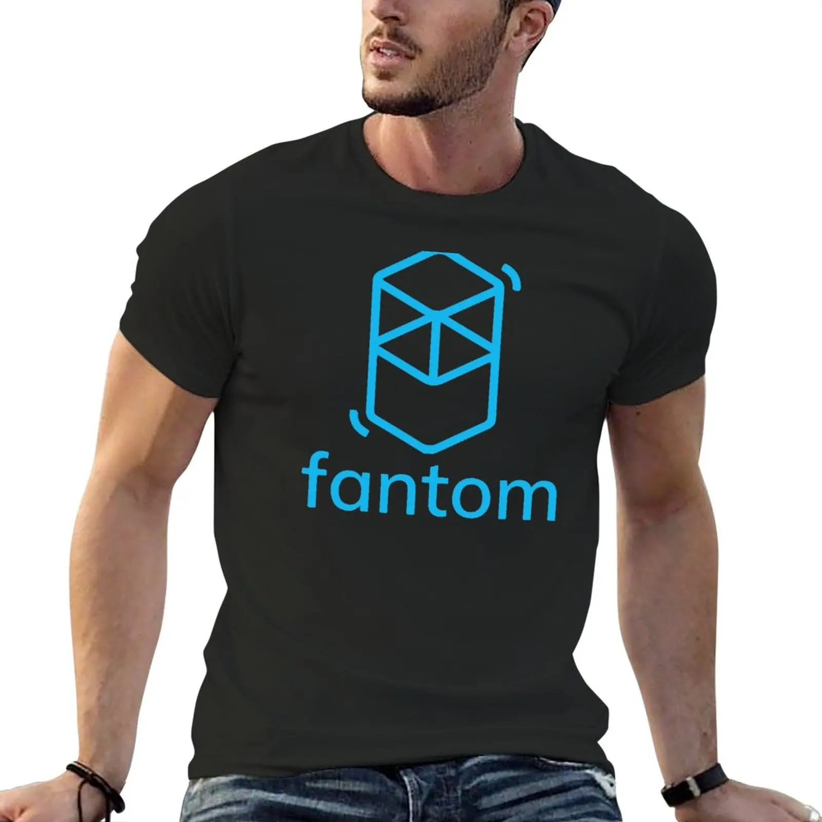 Fantom Cryptocurrency - Fantom Ftm T-Shirt Sport Fans Tees Magliette Aderenti Per Uomo