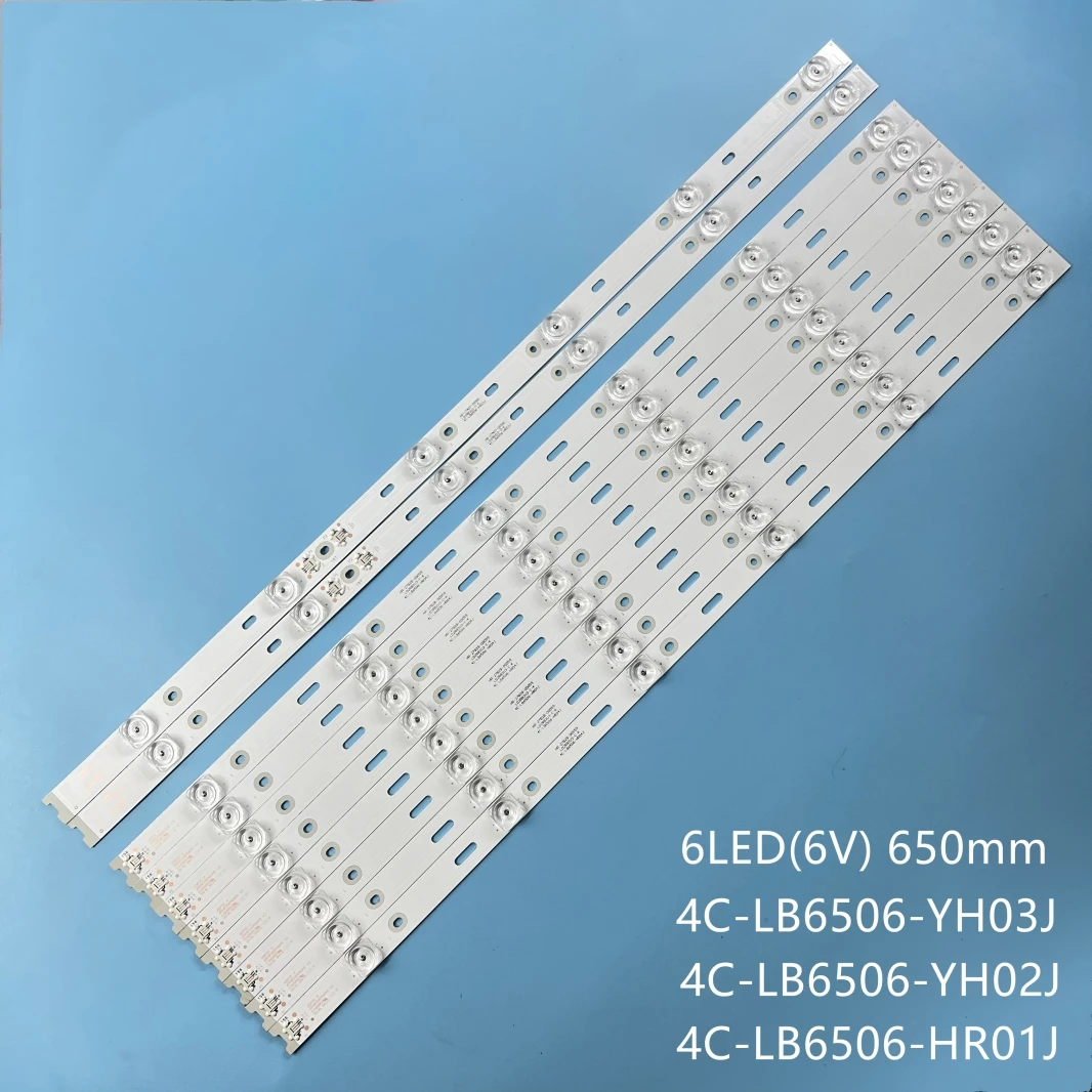 Striscia Di Retroilluminazione A Led Per Tcl U65P6096 Thomson 65 Ue6596 65 Uc6006S 65 Uc6586 65 Uc6596 65 Uc6016 65 Uc6106 Muslimyh03J Hr01J