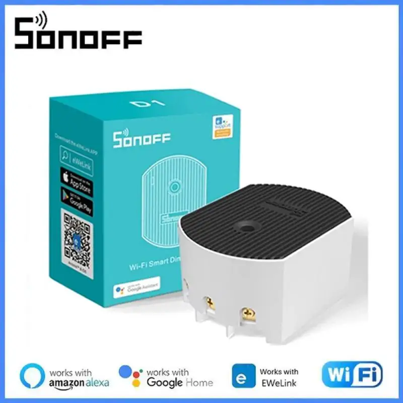 Sonoff D1 Fai Da Te Wifi Switch Smart Dimmer Light Switch 433Mhz Rf Controlled Smart Home Funziona Con Google Home Alexa Ewelink