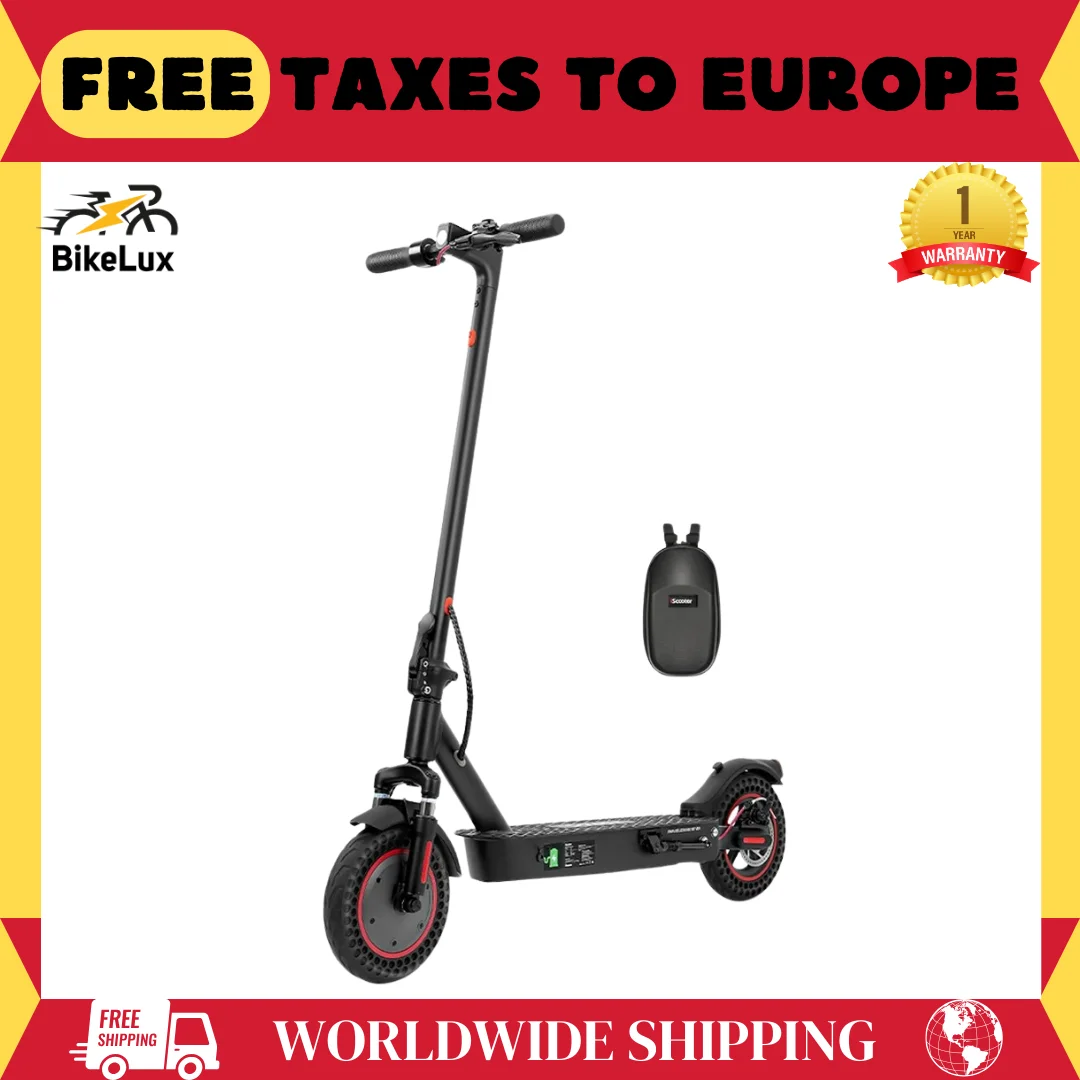 Iscooter I9Max Scooter Elettrico 10Ah 500W 30 Km/H Scooter Elettrico Da 10 Pollici Skateboard Pieghevole E Scooter Con App