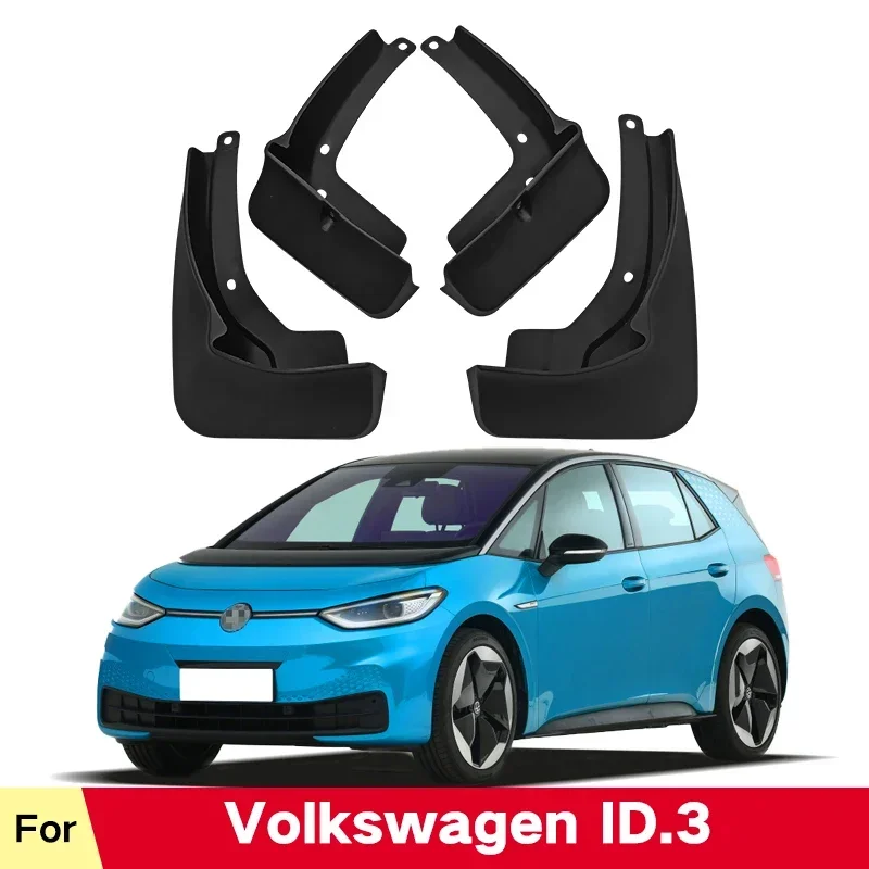 Paraspruzzi Per Volkswagen Id.3 Vw Id3 Id 3 Paraspruzzi Paraspruzzi Parafango Parafanghi Anteriori Posteriori Accessori Auto