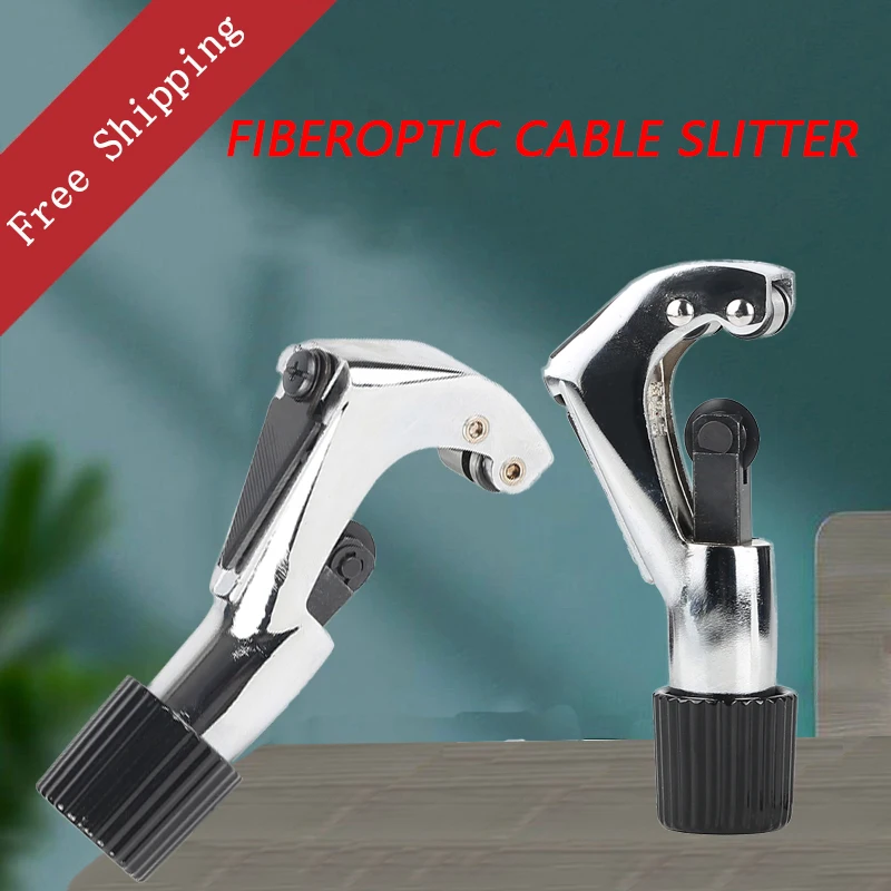 Free Shipping 2Pcs/Lotfiberoptic Cable Slitter Tube Cutter Heavy Duty Tubing Cutter 1/8"-1 1/4" (4Mm-28Mm) 93-021 Cable Stripper