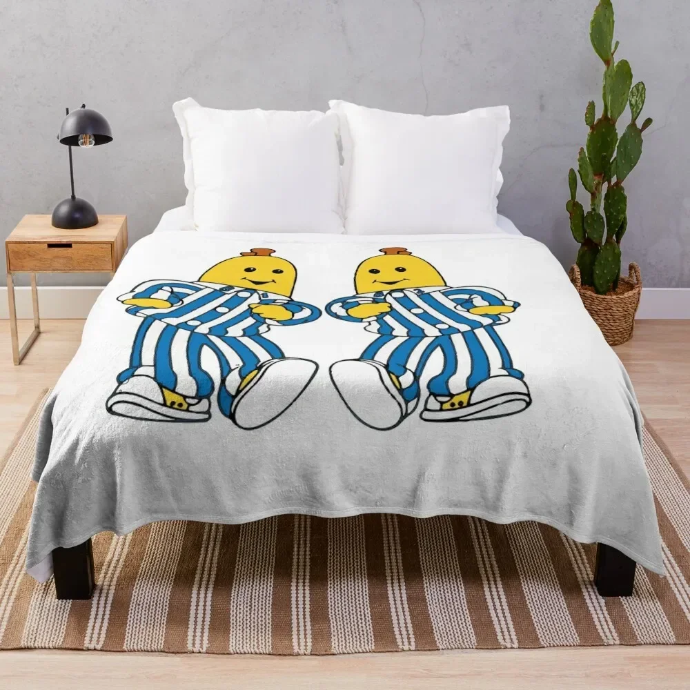 Banane In Pigiama Best Friend Coperta Da Tiro Extra Large Plaid Sul Divano Picnic Coperte Pelose