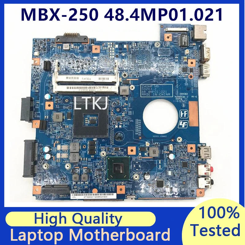 Scheda Madre Per Sony Mbx-250 Pcg61911L Vpceg Vpceg18Fg Z40Hr Mb S0203-2 48.4 Mp01. 021 Scheda Madre Per Laptop Ddr3 100% Completamente Testata Buona