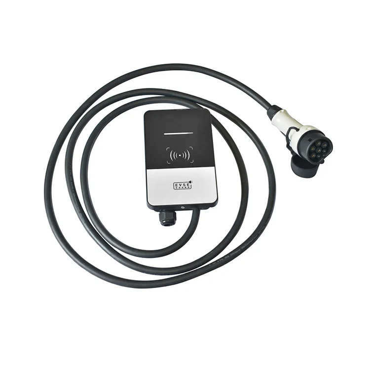 Stazione Di Ricarica Domestica 7Kw Personalizzata In Fabbrica Ev Type1/Type2/ Gbt Ac Ev Wallbox Station Per Vw Id6