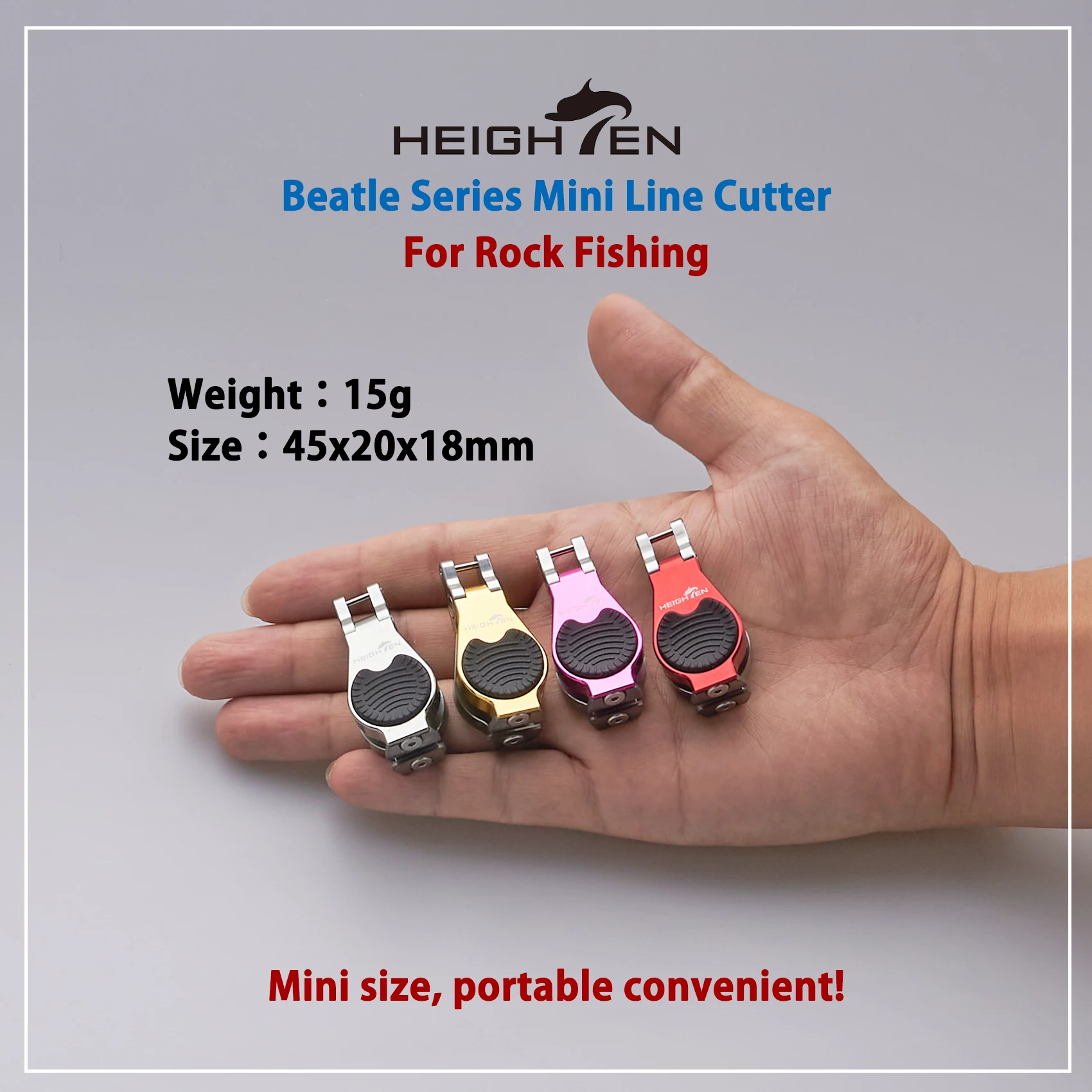 Aumentare La Mini Linea Cutter Duralumin Attrezzatura Da Pesca Per La Pesca Su Roccia