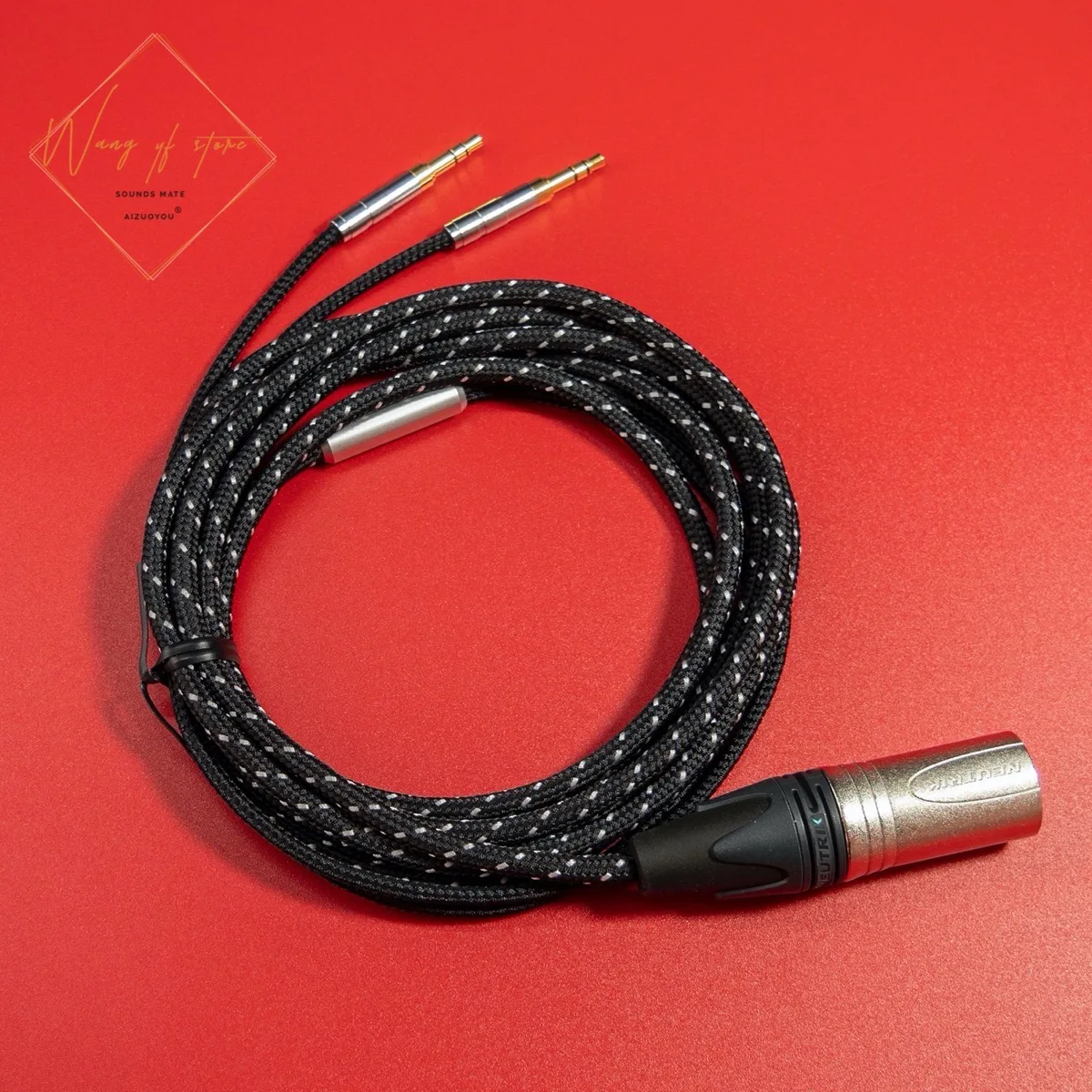 Cavo Audio Bilanciato Hifi Per Denon D5200 D7200 D9200 Cuffie Xlr 4 Pin Spina Cannone 1.2M