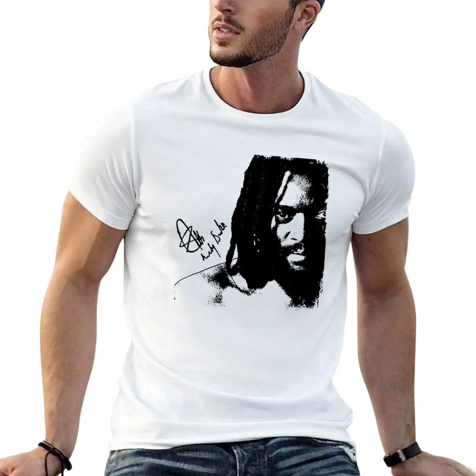 Lucky Dube - Roots Rock Reggae T-Shirt Summer Top Blank T-Shirt Abbigliamento Per Uomo