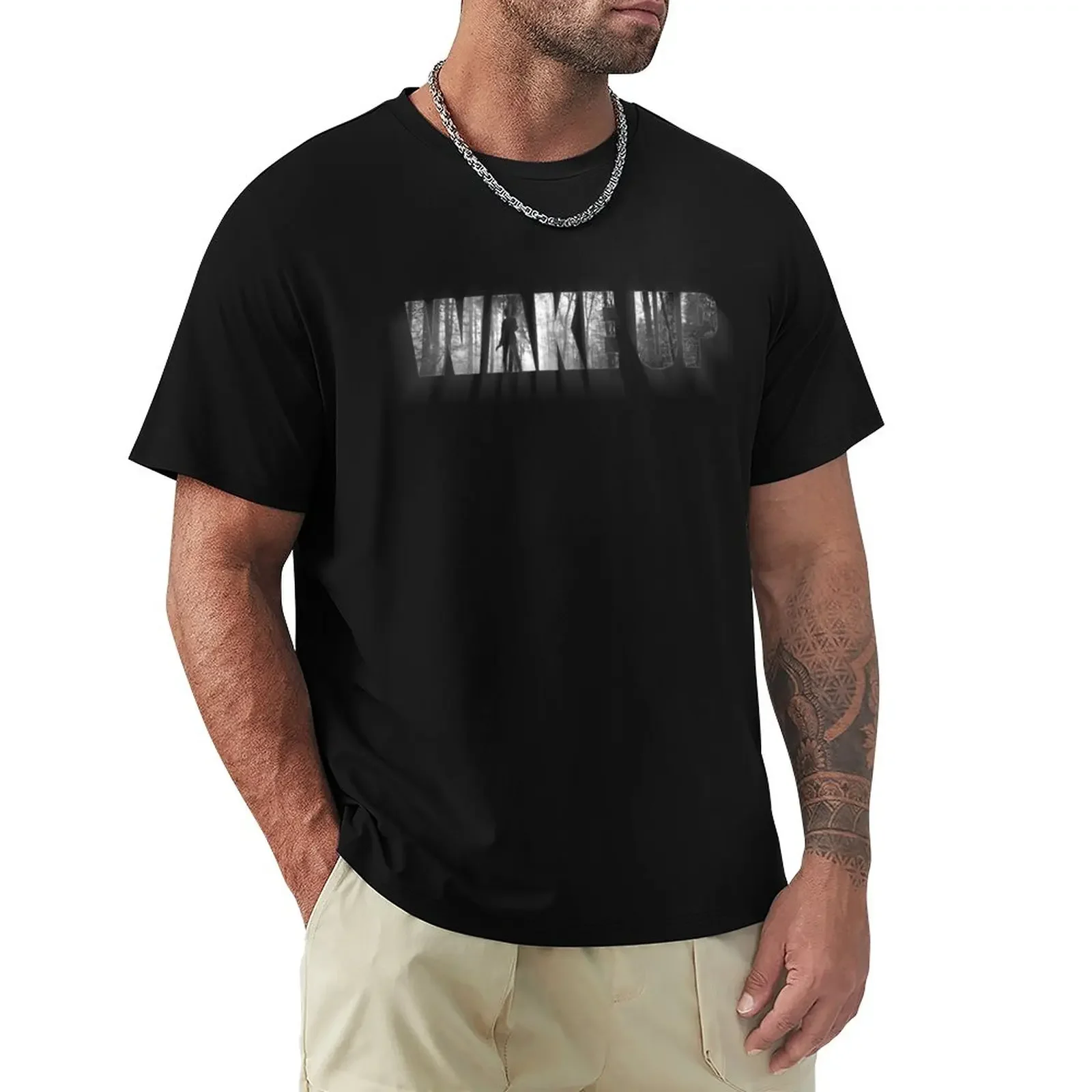 T-Shirt Wake Up (Alan Wake)