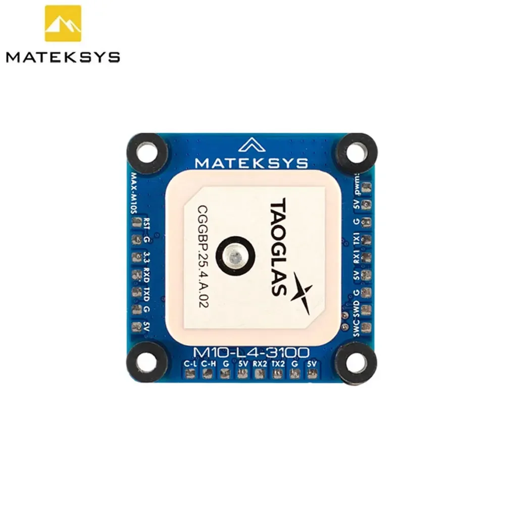 Matek M10-L4-3100 Arudpilots Ap_Perph Gps Gnss Max-M10S Con Sensore Airspeed Spl06-001 Modulo Per Rc Fpv Racing Drone