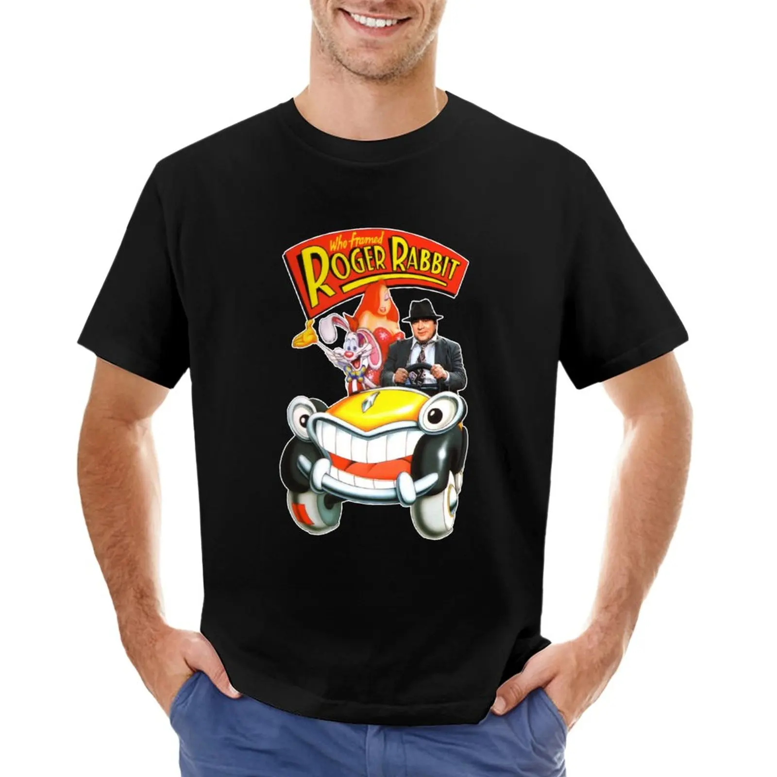 Who Framed Roger Rabbit T-Shirt Shirts Graphic Tees Cat Shirts Mens Graphic T-Shirts Pack