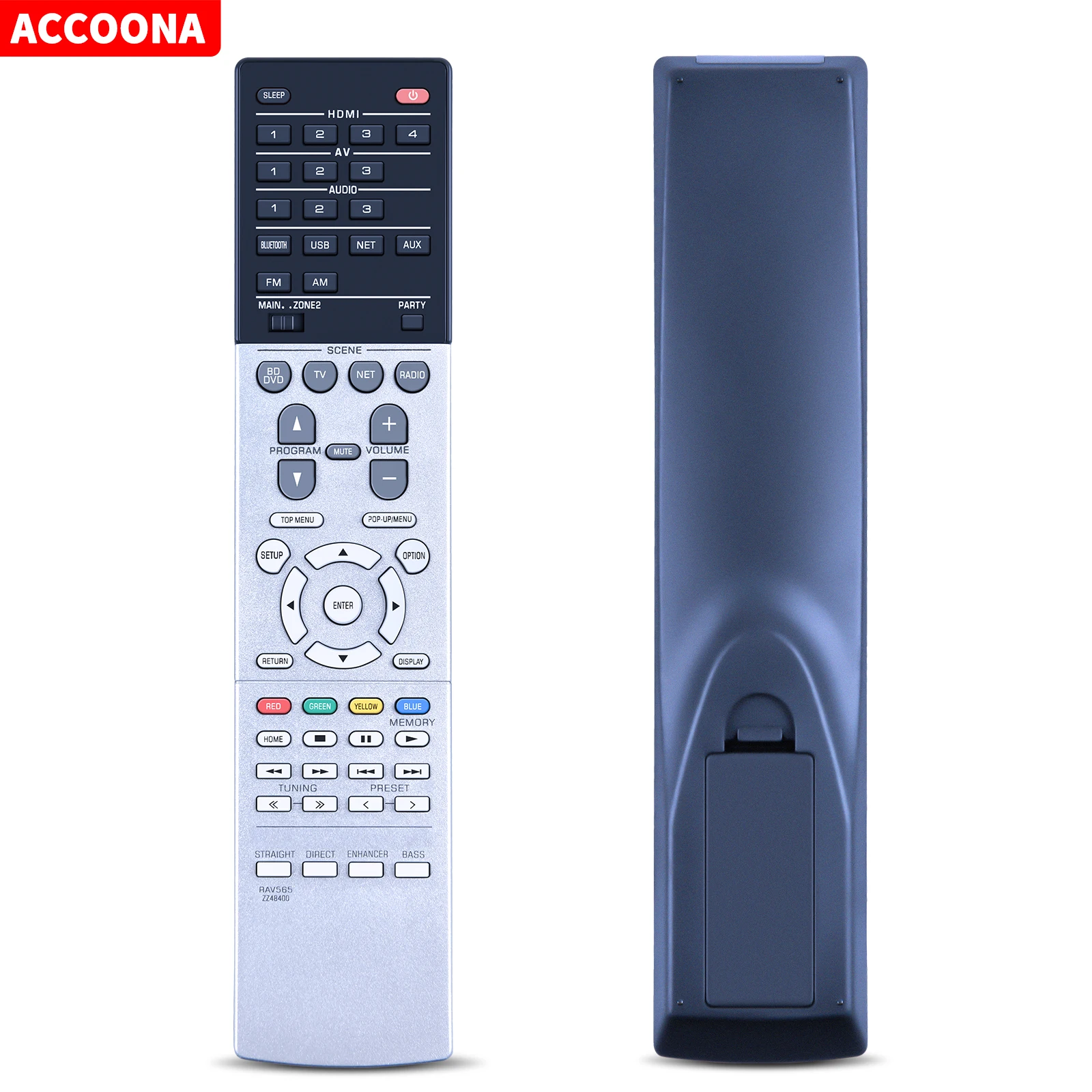 Telecomando Rav565 Zz48400 Per Ricevitore Audio Yamaha Rx-S602