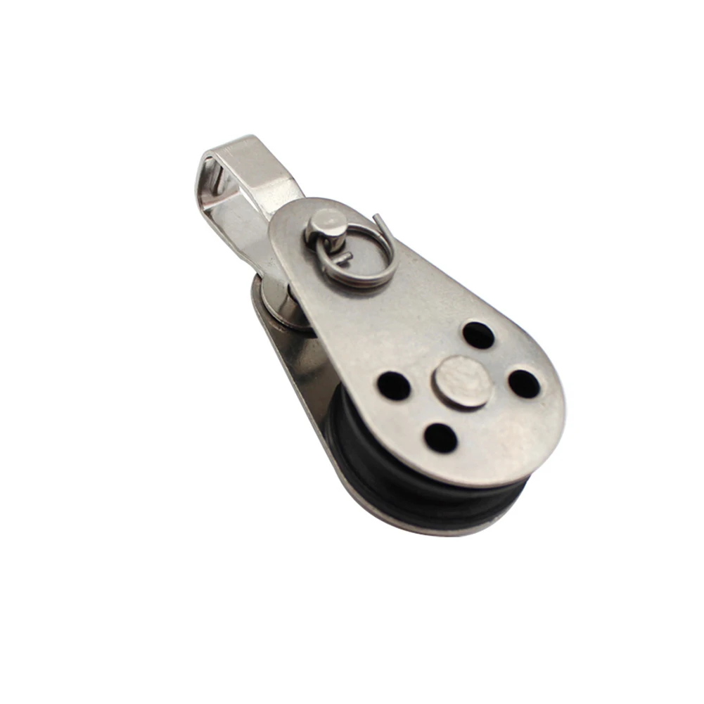 Kit Puleggia 2 Puleggia Ulley Blocks Blocks Barca Canoa Eyes Kayak Nave Puleggia Trolley Kit Ancoraggio Barca Per Kayak