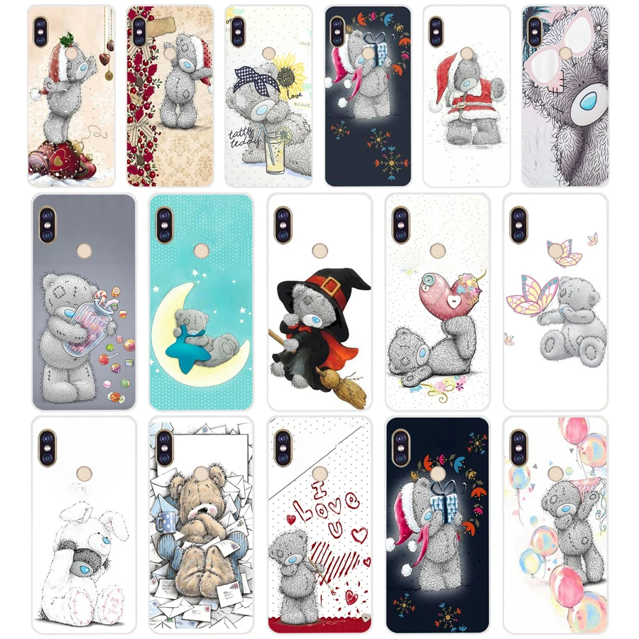 270Sd Tatty Teddy Custodia Morbida In Silicone Tpu Cover Per Xiaomi Redmi 5A 5Plus Note 5 5A Pro Mi 6
