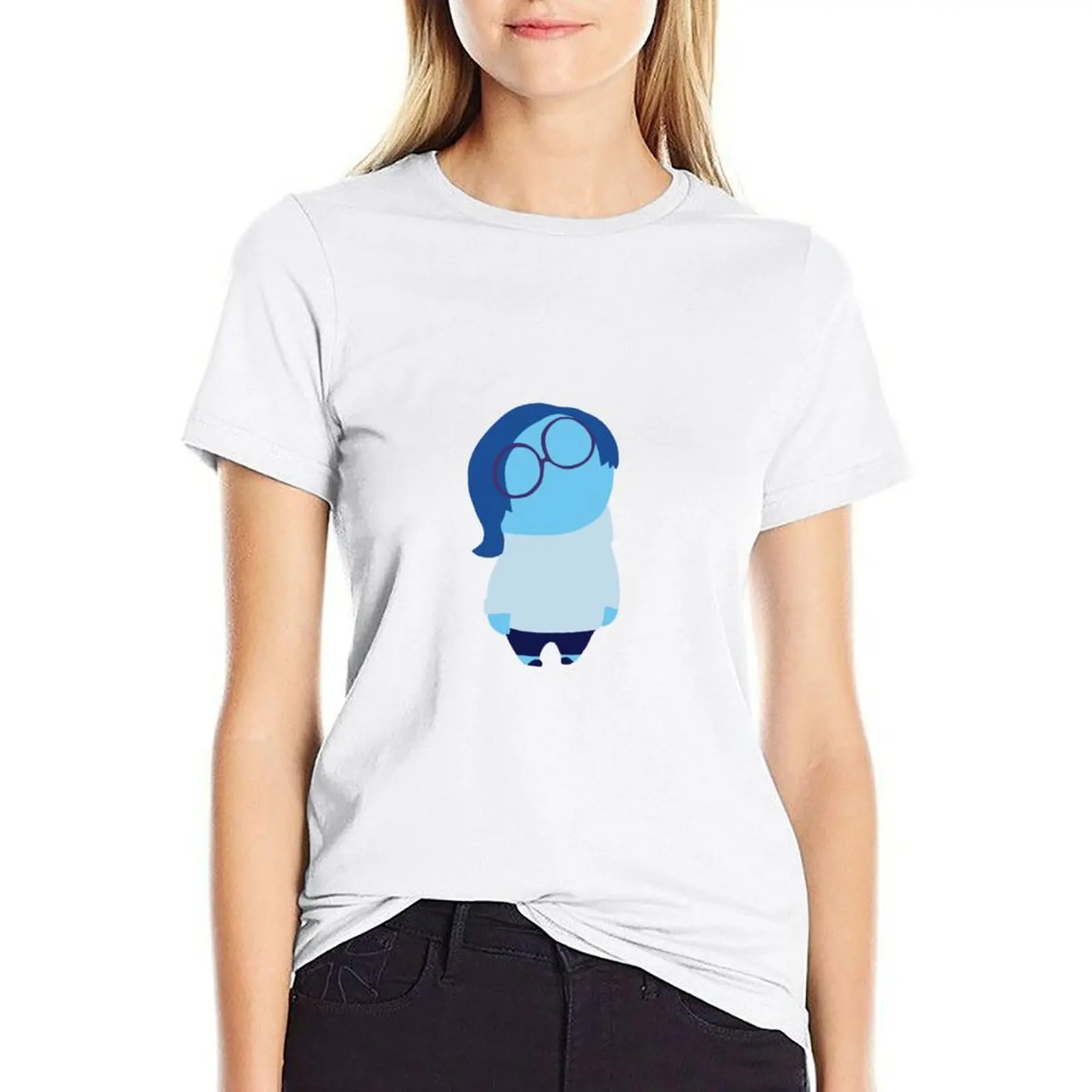 Inside Out T-Shirt Triste Abbigliamento Hippie Abbigliamento Femminile Abbigliamento Donna