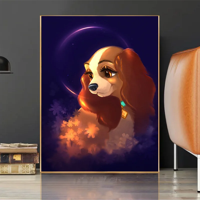 Diamond Painting Pet Dog Picture 5D Diy Full Diamond Mosaic Embroidery Cartoon Character Cross Stitch Kits Home Decor