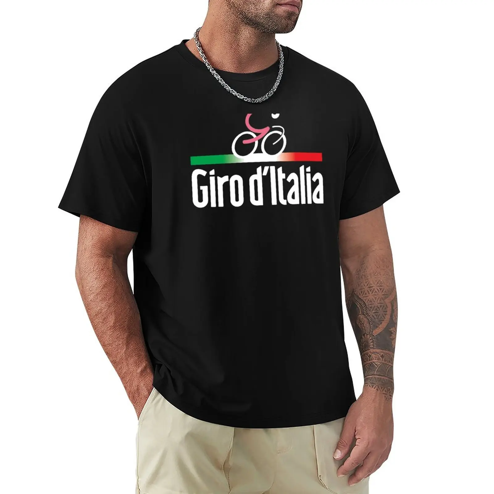 Giro D Italia T-Shirt Estate Top Ragazzi Magliette Uomo Magliette Alte