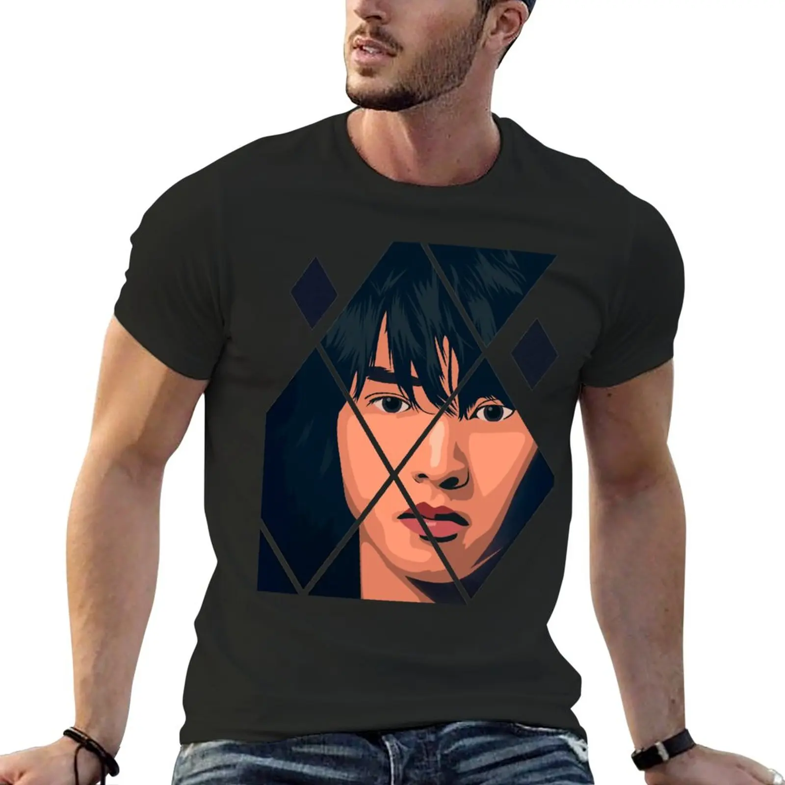 Alice In Borderland T-Shirt Moda Coreana Animal Prinfor Boys Sweat Shirts, Men