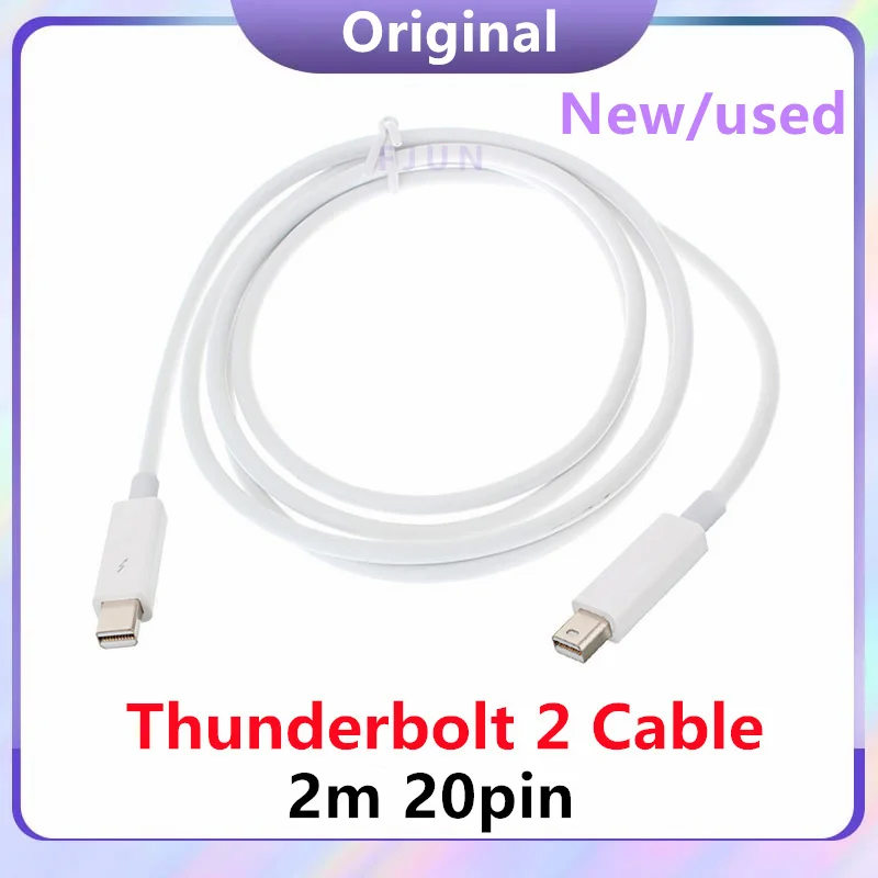 Cavi Dati Thunderbolt 2 Cavi Dati Thunderbolt 2 Cavo Dati 2M Bianco Per Monitor Multimediale Apple