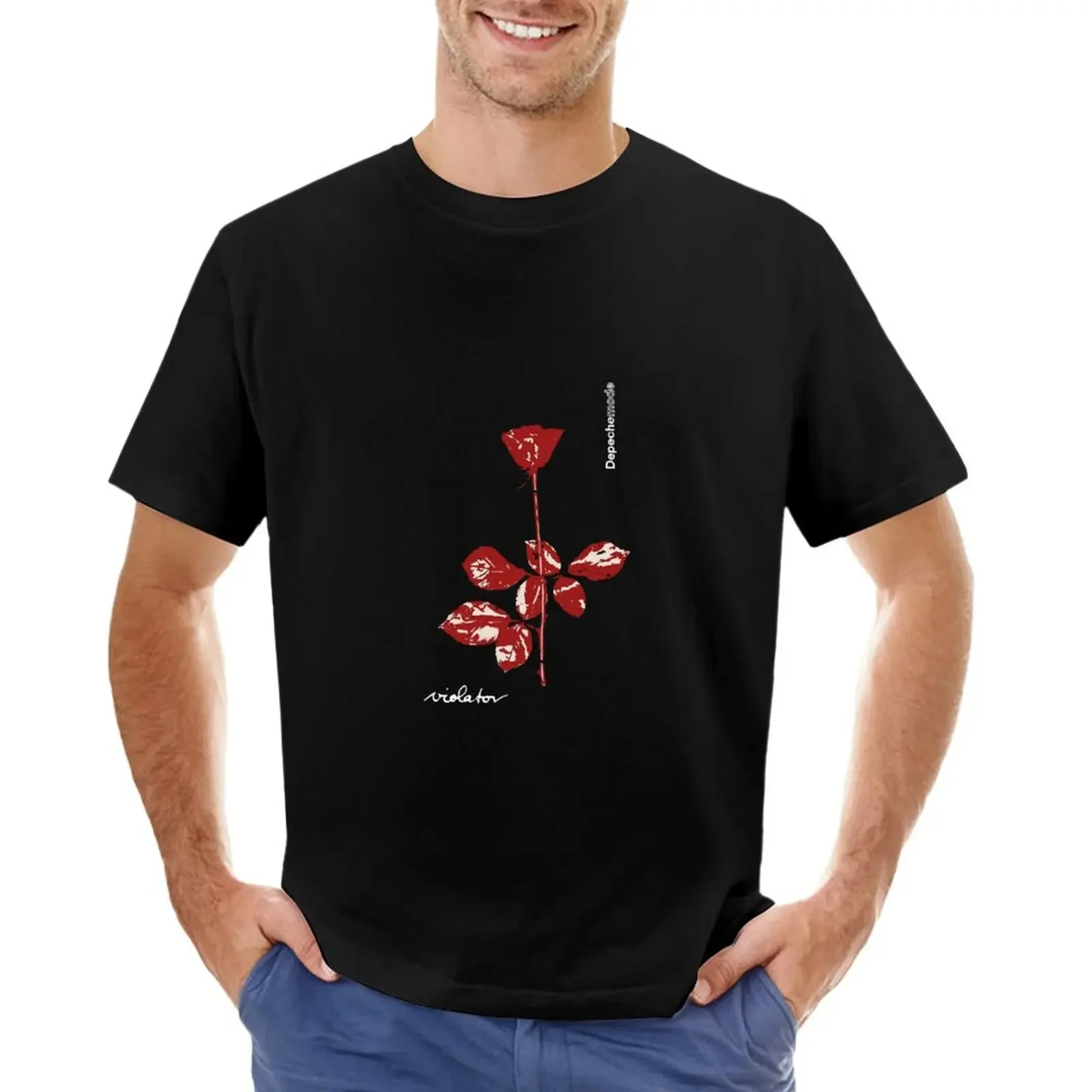 Violator Album Art Shirt T-Shirt Hippie Clothes Kawaii Clothes Anime Designer T Shirt Men