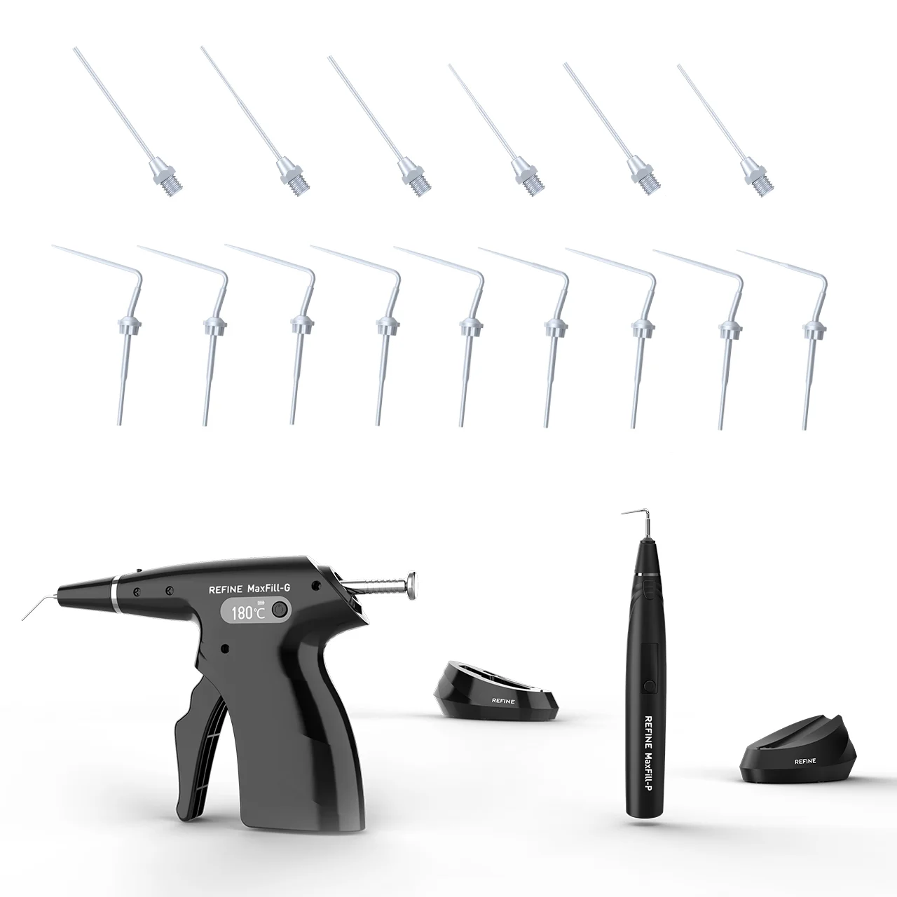 Per Raffinare Woodpeckers B & L Dental Cordless Wireless Percha Guttta Pen Tip Heated Plugger Needle Endodontic Root Obturation System