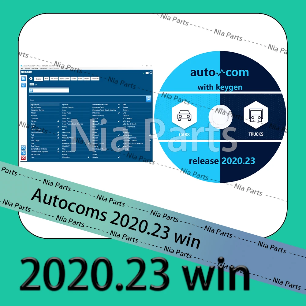 Autocoms 2020.23 Con Keygen Original Delphis Diagnostic Tools Tuning Obd2 Scanner Strumenti Di Ispezione Tuning Truck Cars Software