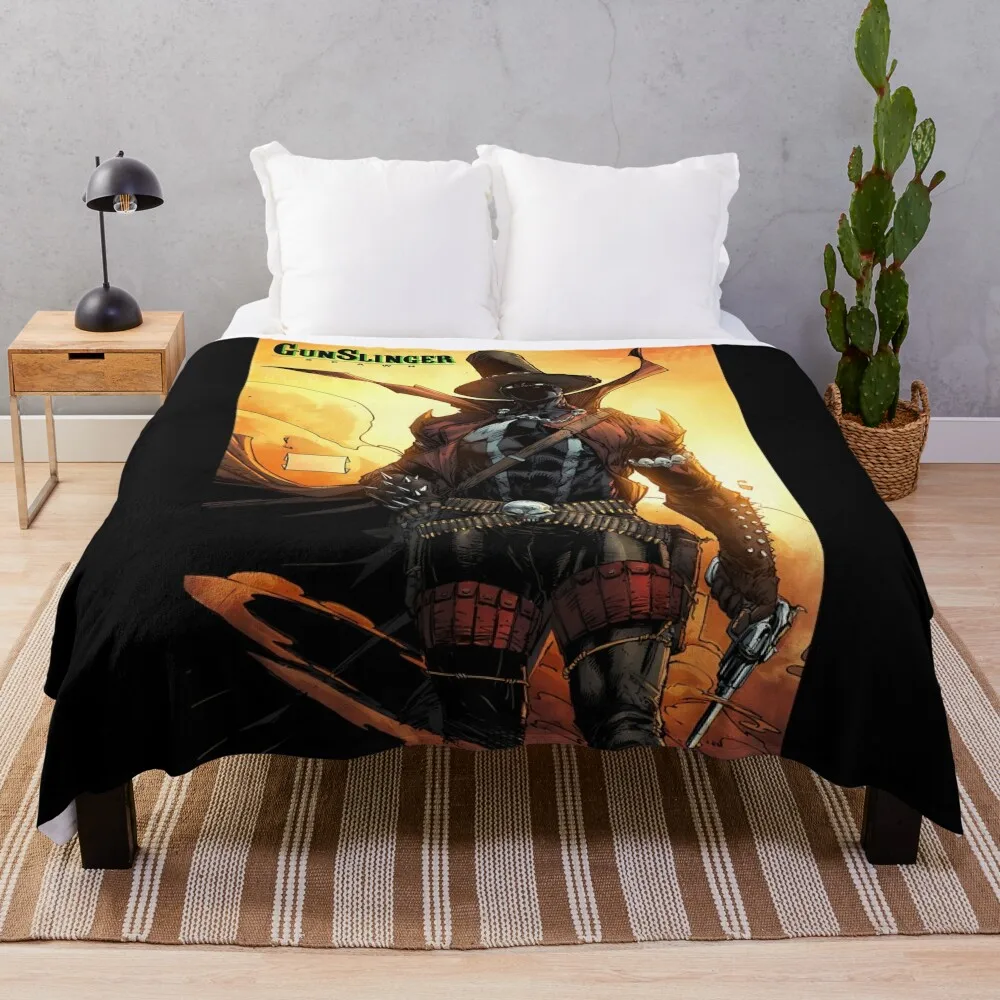 Spawn Gunslinger 1 Coperta Da Tiro Divani Soft Plaid Luxury Designer Coperte