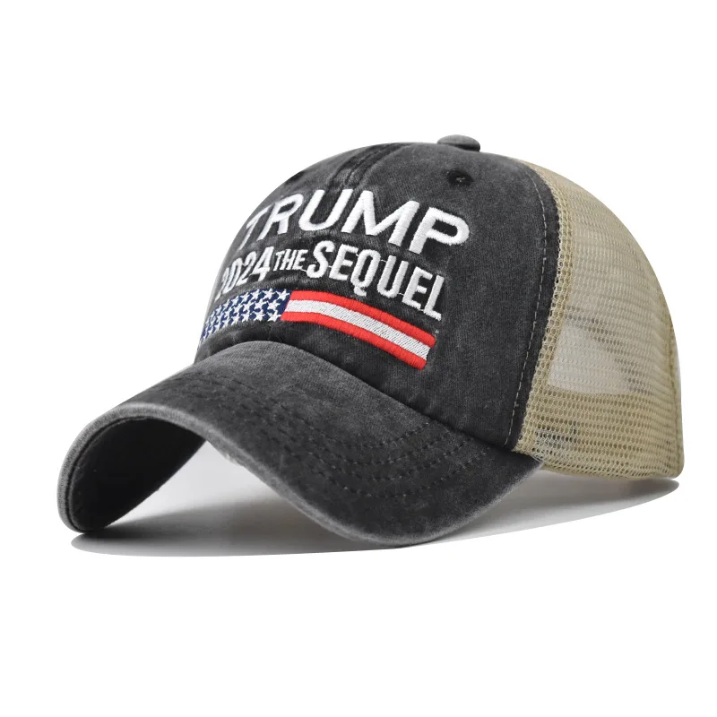 Ricamo Trump 2024 American Presidential Baseball Cap Rendi America Grande Ancora Cappello Donald Trump Campagna Promoana Berretto A Rete