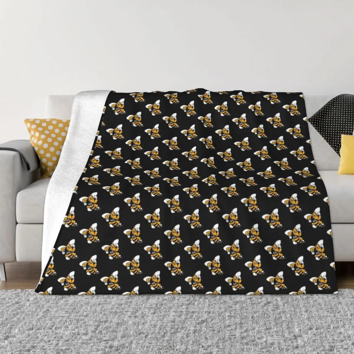 The Randolph Macon Iconic Throw Coperta Cosplay Anime Summer Coperta Dormitorio Essentials Coperte Decorative Per Divani