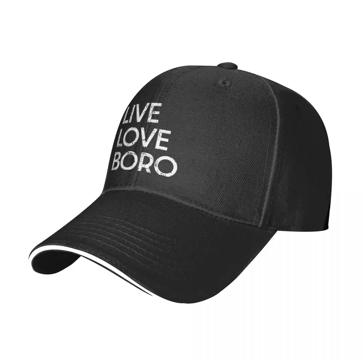 Live Love Boro - Middlesbrough Smoggies Berretto Da Baseball Gentleman Hat Cappelli Berretto Da Baseball Cappello Da Donna Da Uomo