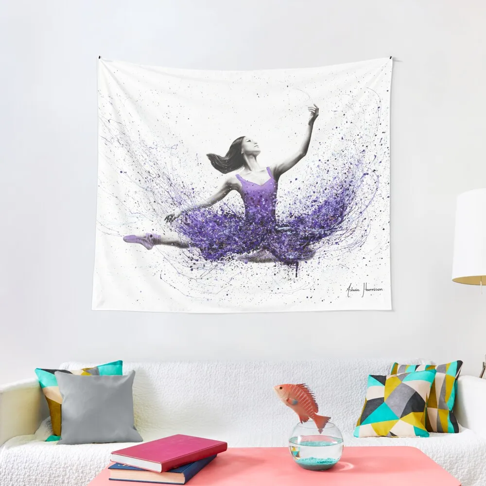 Violet Verve Dance Tapestry Estetica Room Decori Room Decor Estetica Tappeto Wall