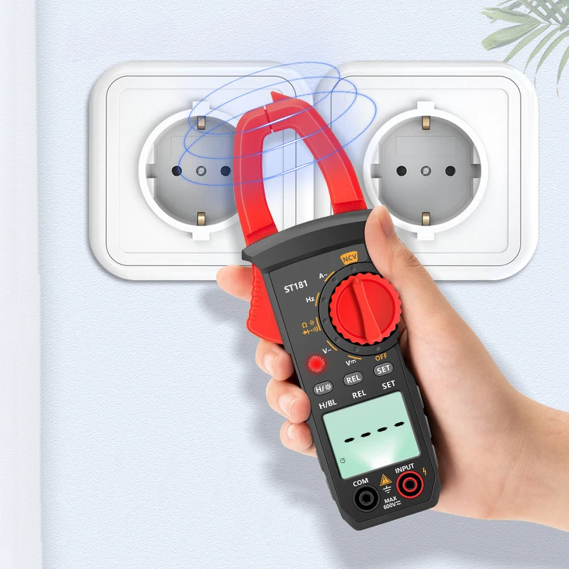 Smart Digital Clamp Meter Multimetro Ad Alta Precisione 400A Ac/Dc Clamp Amperometro Display Digitale Retroilluminazione Clamp Meter