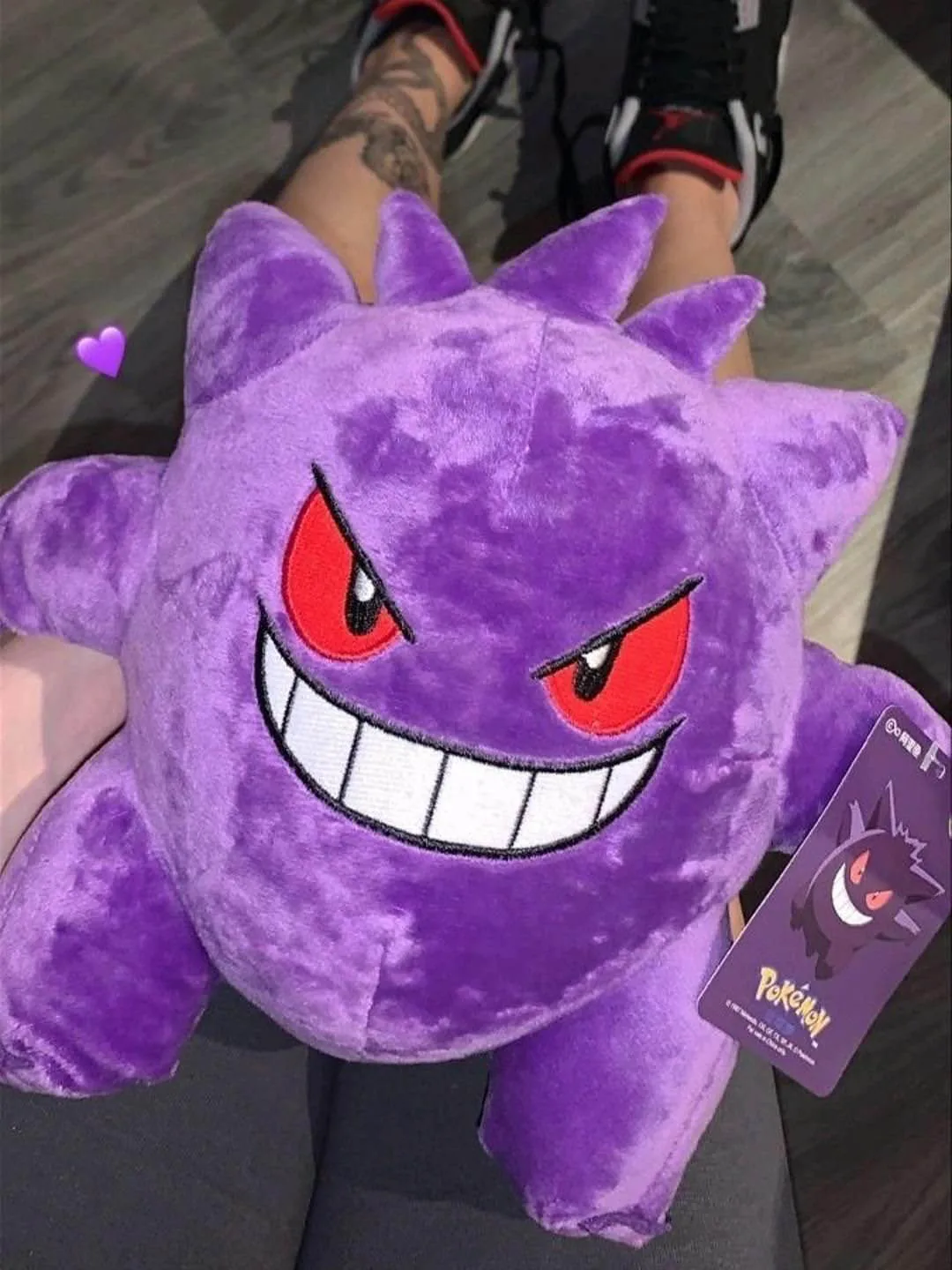Hq Gengar Peluche Pokemon Bambola Di Pezza Devil Gengar Peluche Funny Pikachu Plushies Gengar Farcito Kawaii Regali Di Natale
