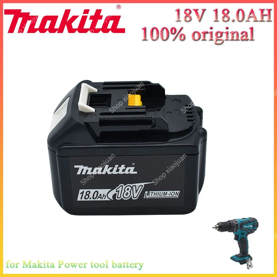 Batteria Ricaricabile Makita 18V 18.0Ah, Per Batteria Per Utensili Elettrici Makita Bl1830 Bl1830B Bl1840 Bl1840B Bl1850 Bl1850B