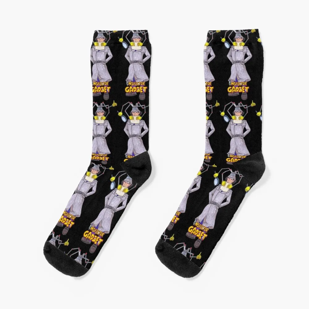 Ispettore Gadget Calzini Ciclismo Personalizzato Crazy Snow Socks Donna Uomo