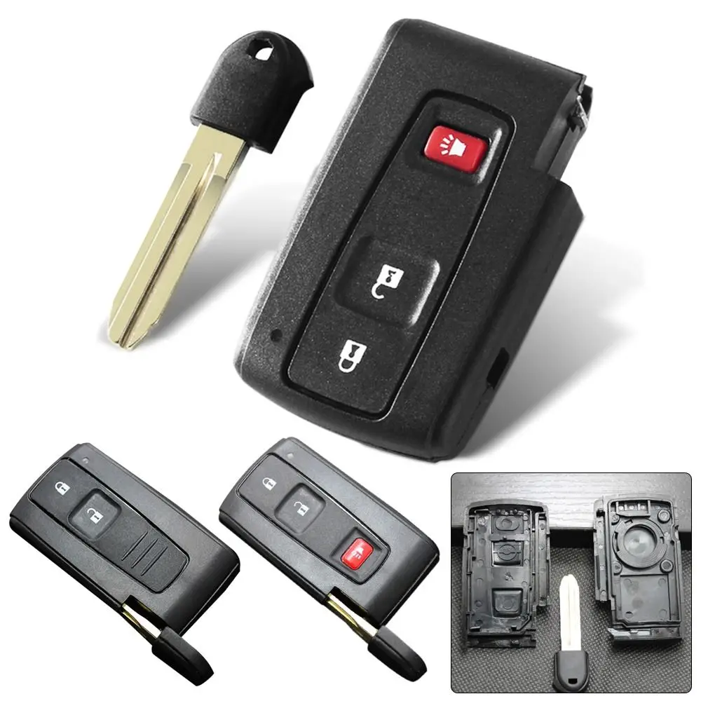 Car Key Shell Car Key Cover Remote Smart Key Case Automotive Keyfor Toyota 2004 - 2009 | Per Corolla Verso |