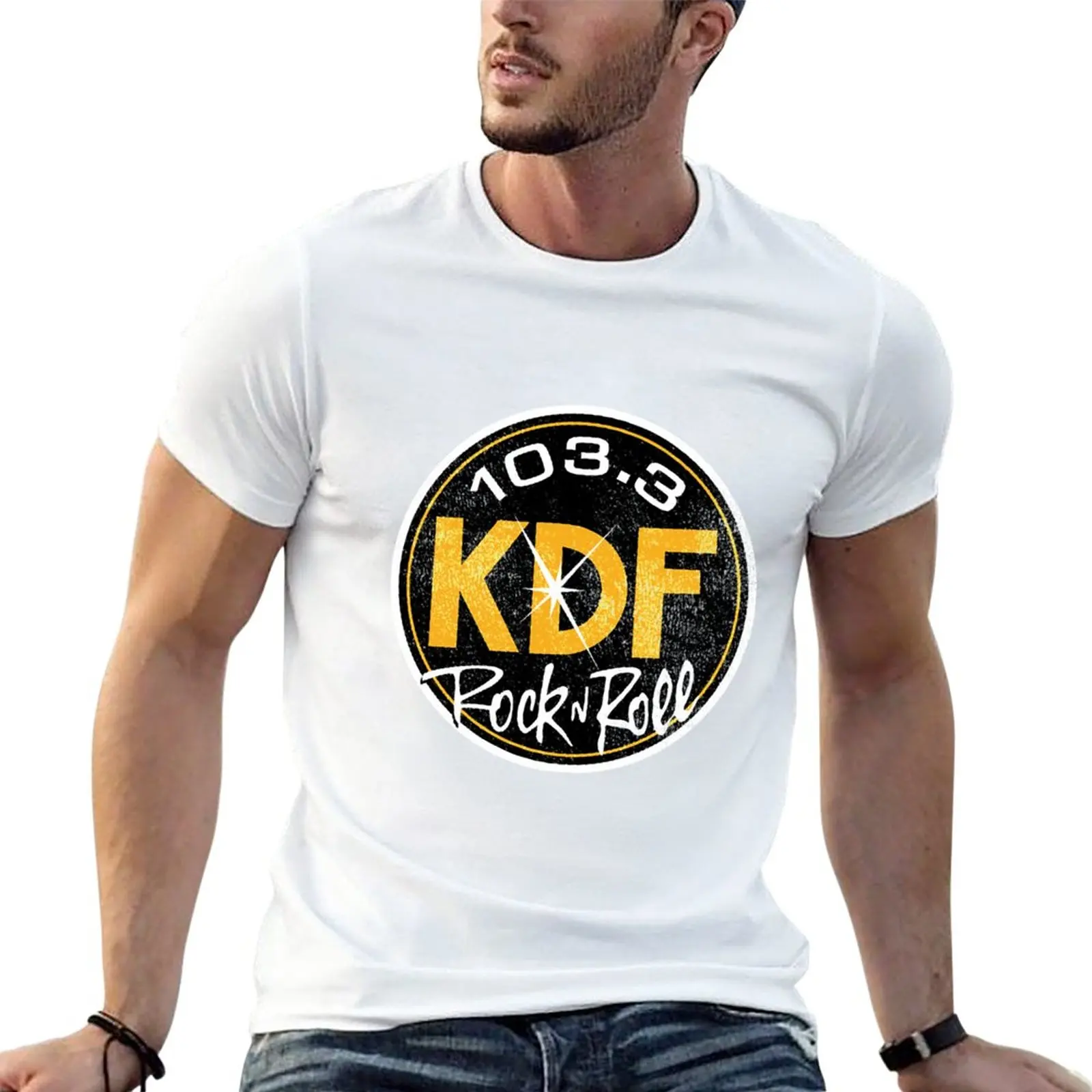 Nuovo 103 Kdf T-Shirt103 Kdf Distressed Version T-Shirt T-Shirt Uomo Divertente T-Shirt Felpe, Uomo