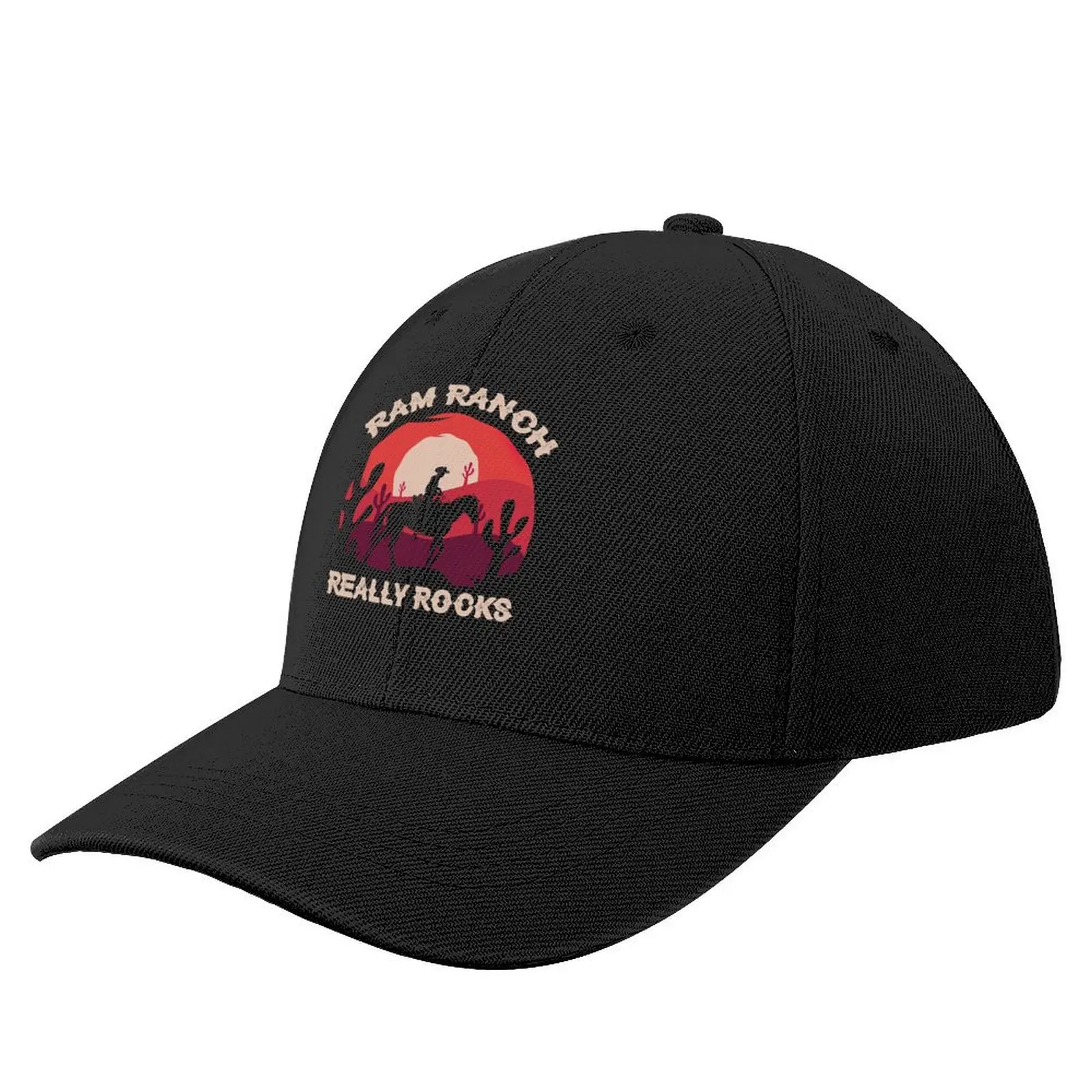 Ram Ranch Davvero Rocks, Ram Ranch, Ram Ranch Testi Berretto Da Baseball Marca Uomo Cap Icon Uomo Caps Donna