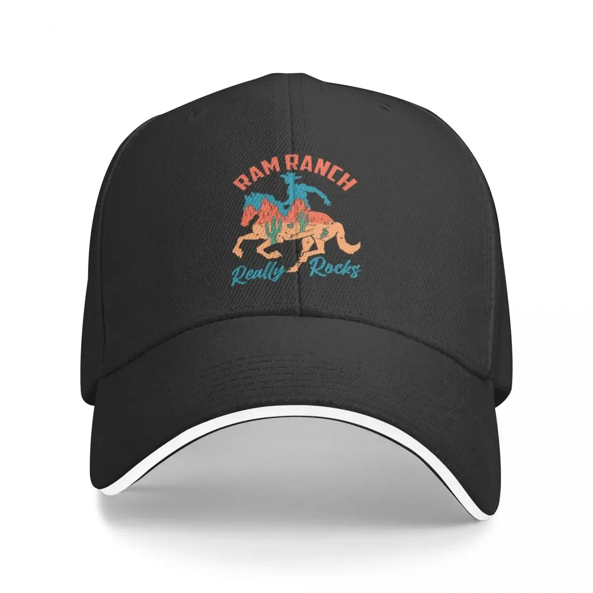 Ram Ranch Davvero Rocks, Ram Ranch, Ram Ranch Testi Berretto Da Baseball Cappello Berretto Da Baseball Cappello Per Bambini Cappello Firmato Uomo Donn