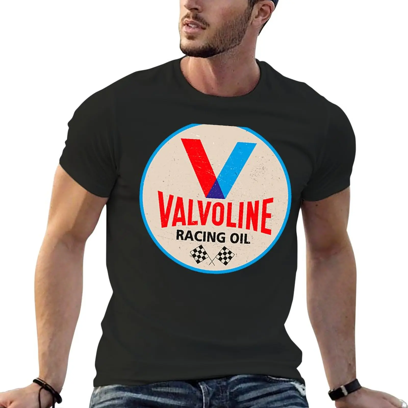 Valvoline Racing Vintage Signs T-Shirt Magliette Grafiche Maglietta Vintage Magliette Da Uomo
