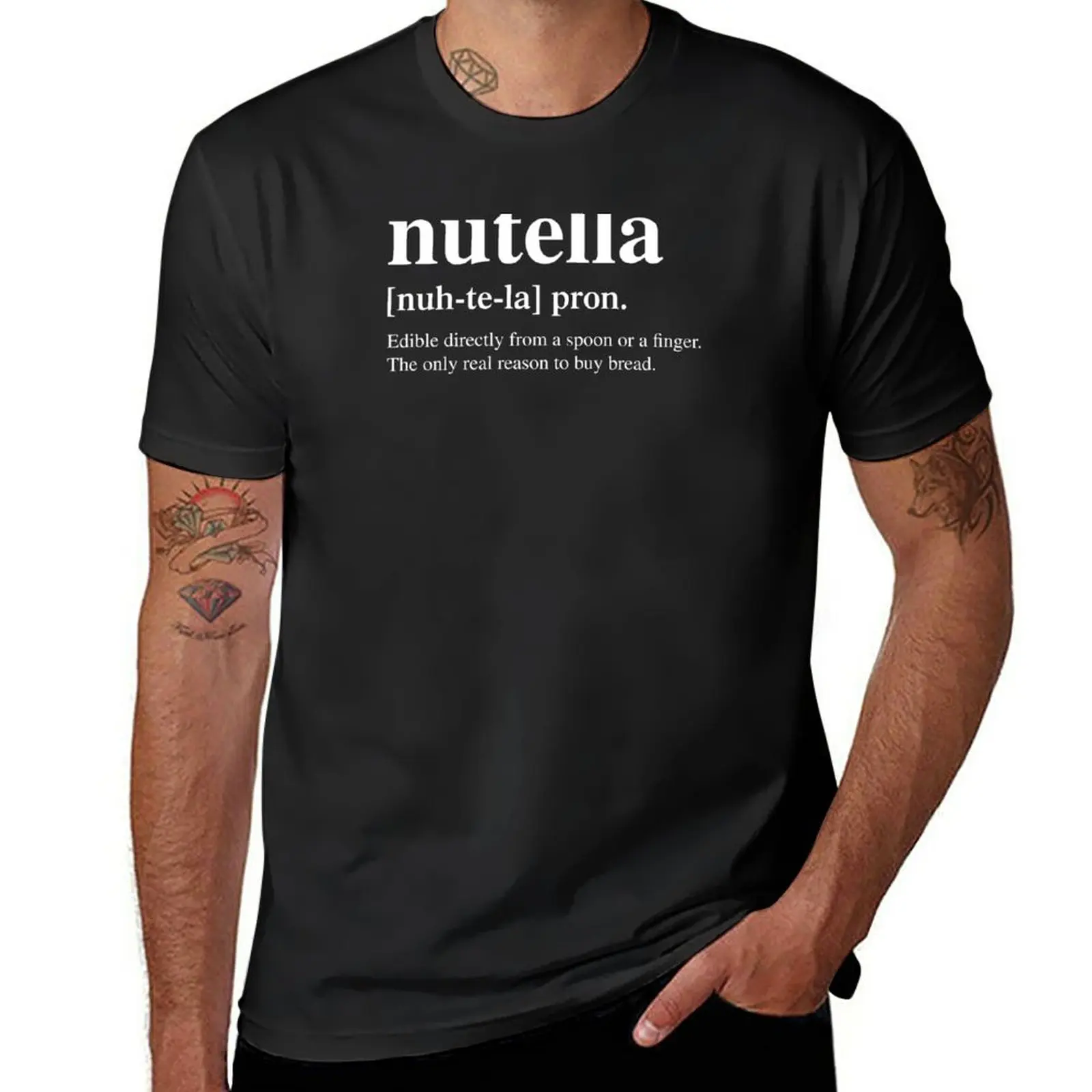 Nutella Definition Design-Spark Love, Spread Nutella-Se Vuoi Comprare La Felicità, Acquista Nutella - Designs For Hoodie T-Shirt