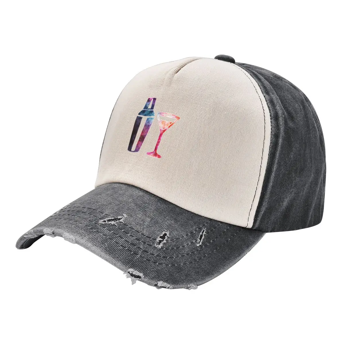 Galaxy Bartender Vector Berretto Da Baseball Trucker Hat Summer Hat Kids Hat Mens Caps Women'S