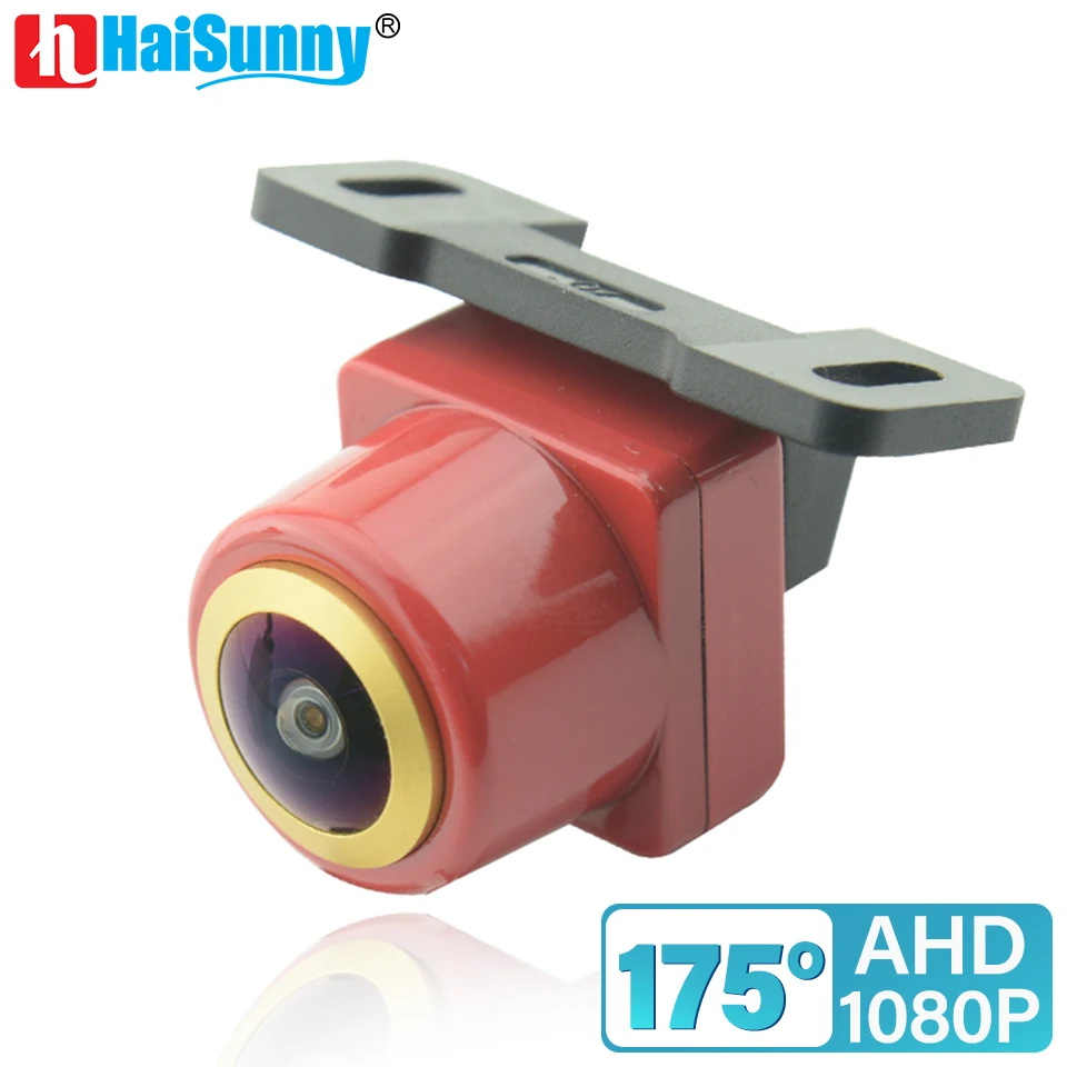 Haisunny Hd Ahd Cvbs 1080P Telecamera Per Retromarcia Multi-Angolo Per Auto Rossa Ntsc Pal Cvbs Visione Notturna A 170 Gradi
