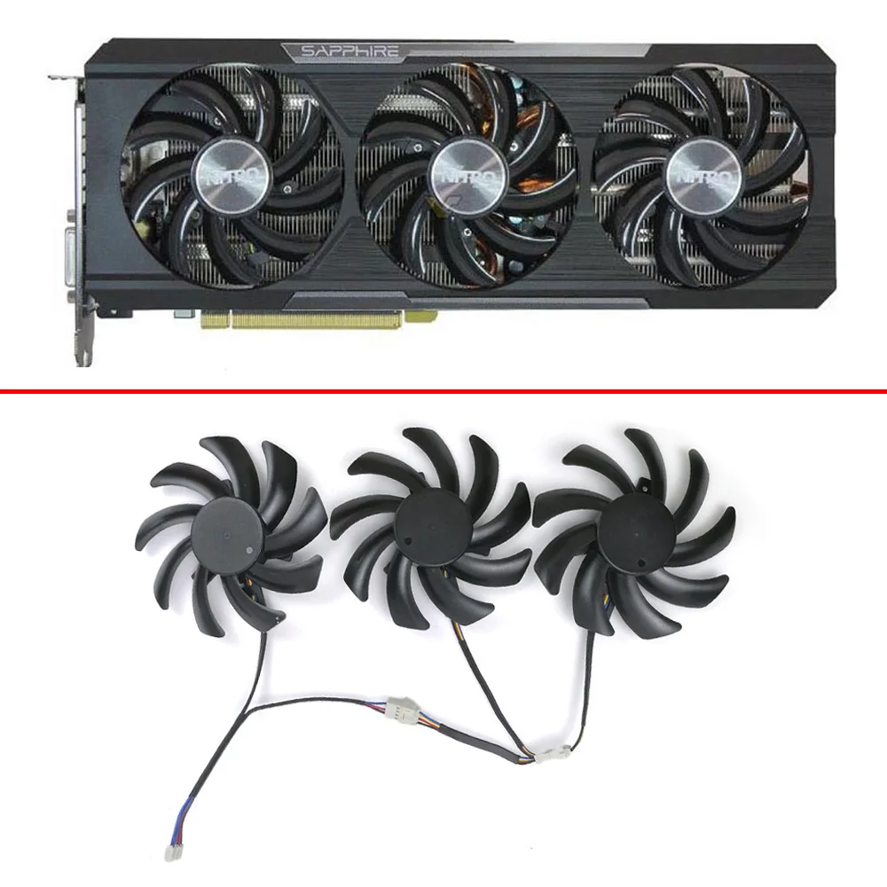 Muslimate Fdc10H12S9-C R9 290X/390/390X Gpu Vga Cooler Per Sapphire R9-290X R9 390 8G Nitro R9 390X 8G D5 Tri-X Scheda Grafica