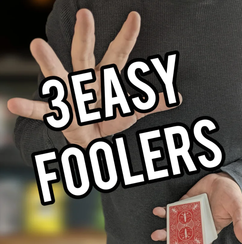 2023 3 Easy Stoltelli Di Johnny Mr-Magic Tricks