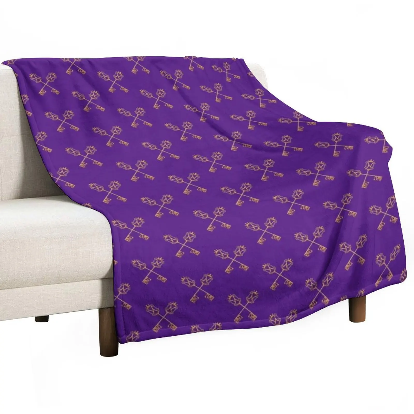 Night Raven Cerimoniale Robes Key Throw Coperta Coperte Termiche Per Coperta Da Viaggio Carina