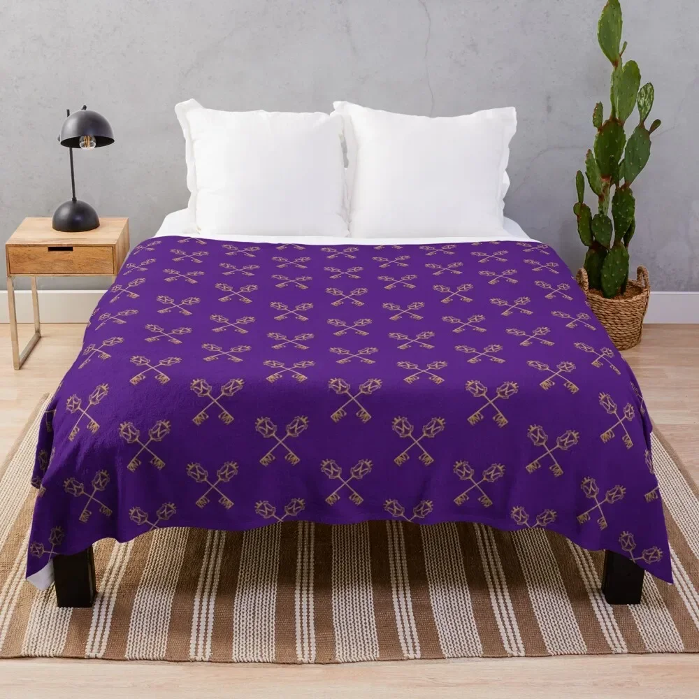 Night Raven Cerimoniale Robes Key Throw Coperta Furrys Coperte Termiche Per Capelli Da Campeggio