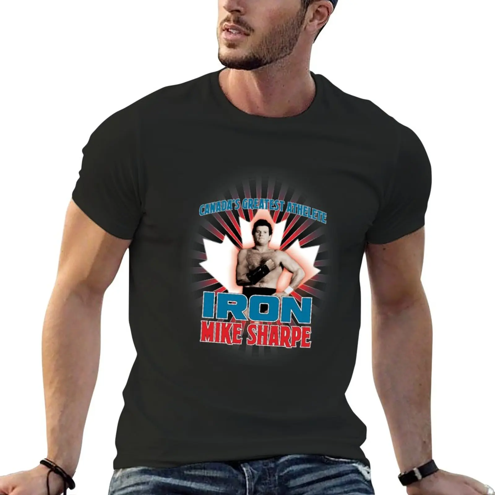 New Iron Mike Sharpe T-Shirtiron Mike Sharpe T-Shirt _ T-Shirt Magliette Personalizzate T-Shirt Nere Per Uomo
